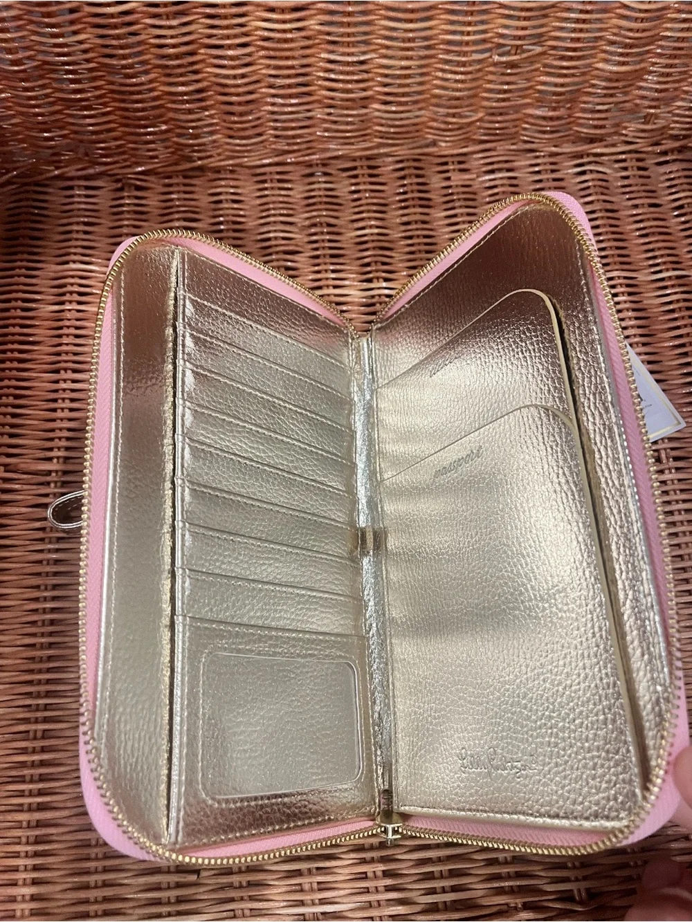 Lilly Pulitzer Pink Floral Wallet